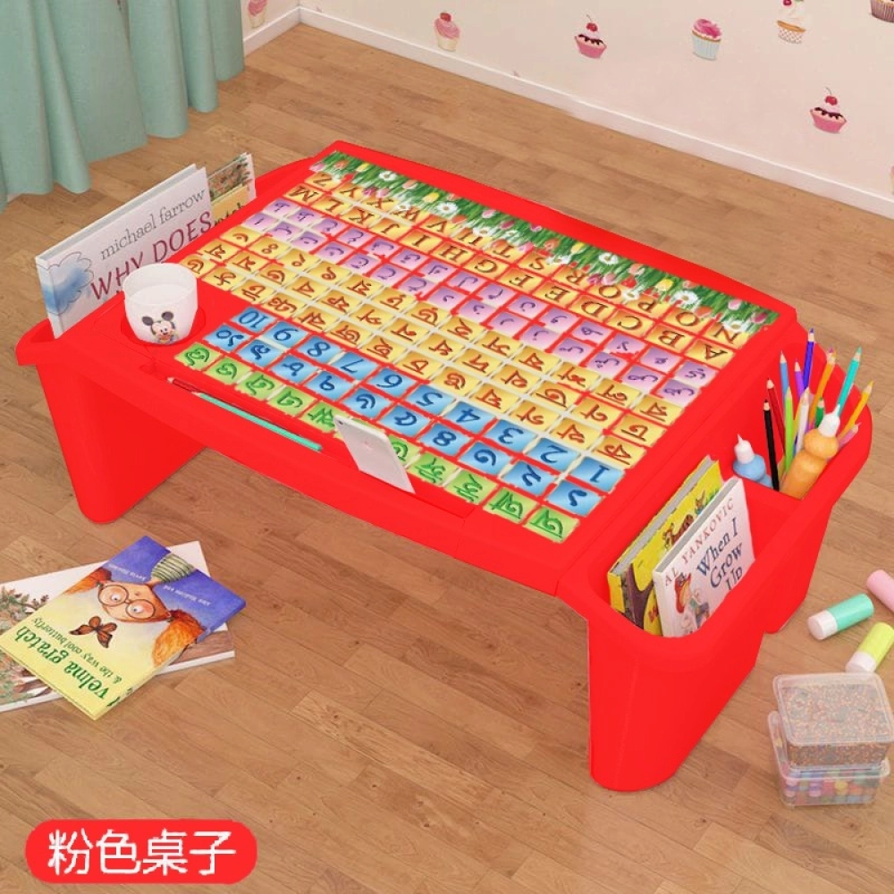 Alphabet Baby Reading Table (Red color )