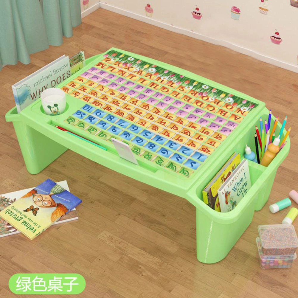 Baby Desk Table With Alphabet