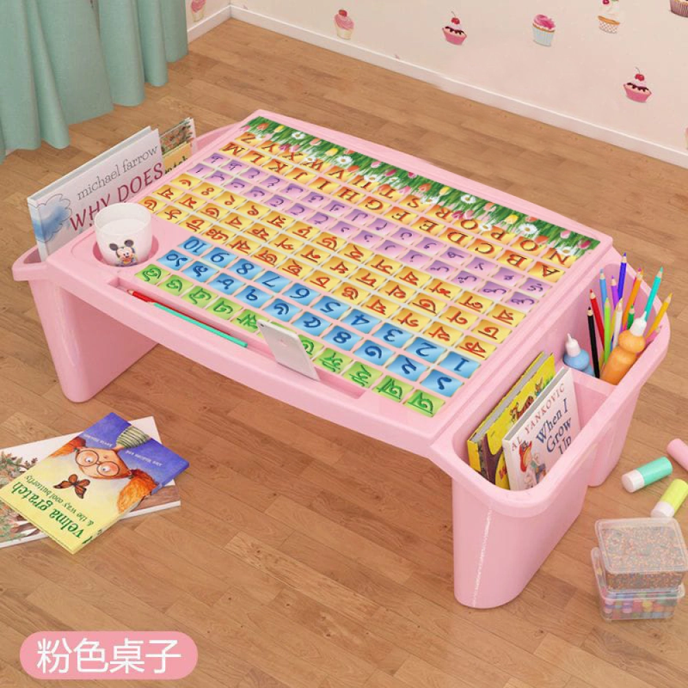 Baby Desk Table With Alphabet
