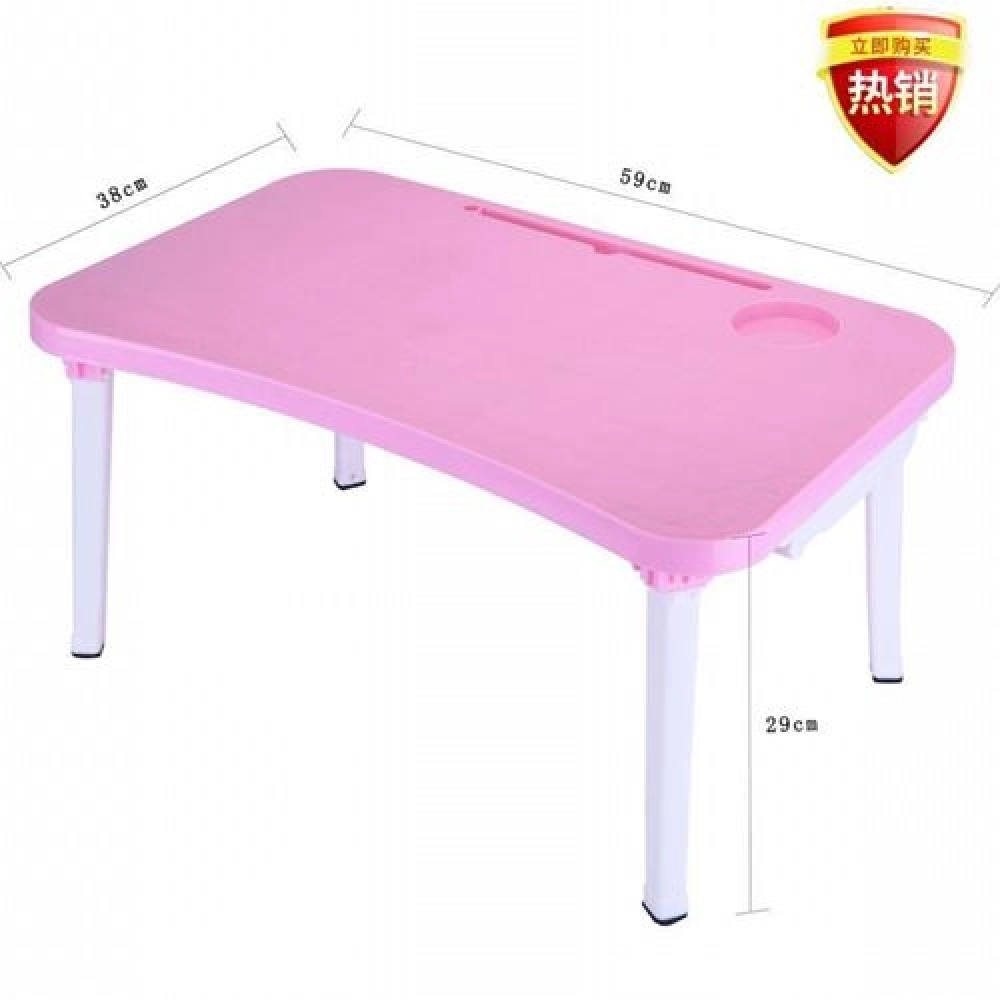 Foldable Multi-Functional laptop Table ( Pink )