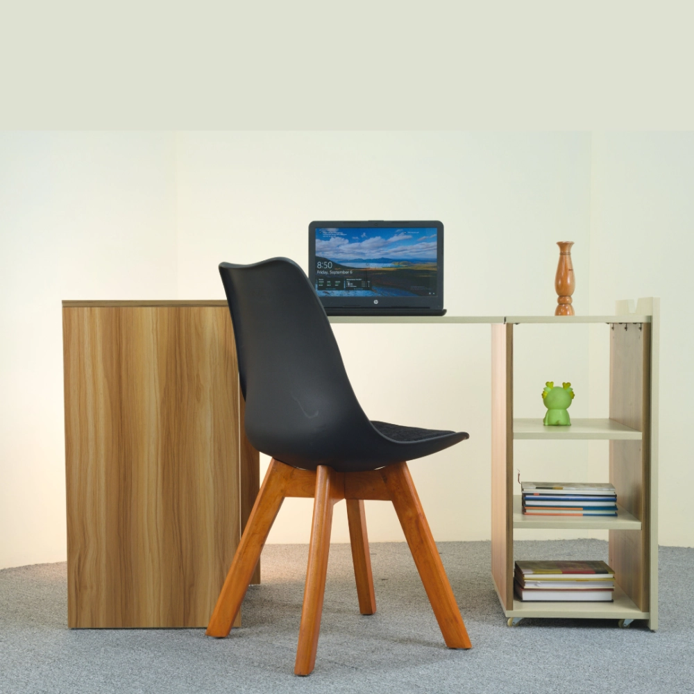 Folding Smart  Desk Cabinet With Chair