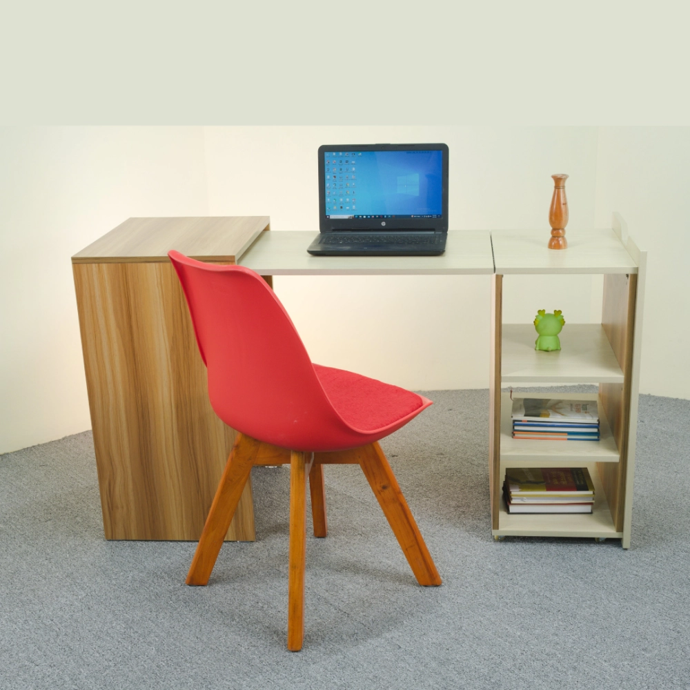 Folding Smart  Desk Cabinet With Chair