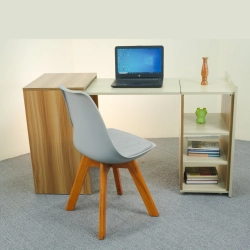 Folding Smart  Desk Cabinet With Chair