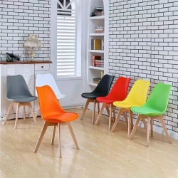 Premium Quality Luxury Tulip Chair Red Color
