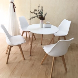 Premium Quality Luxury Tulip Chair White Color