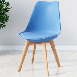 Solfa Tulip Chair  (Blue)