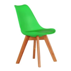 Solfa Tulip Chair  (Green)