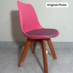 Solfa Tulip Chair  (Pink)