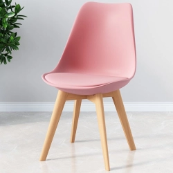 Solfa Tulip Chair  (Pink)